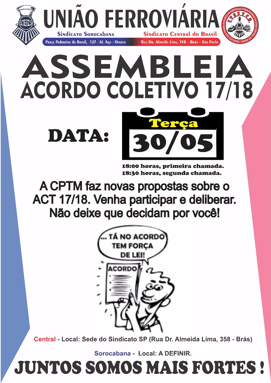 Boletim - Assembleia CPTM