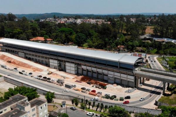Em reta final, Estação Mendes-Vila Natal da CPTM está na fase de acabamento