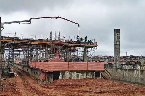 Obras da estação Varginha da Linha 9 finalmente ganham ritmo