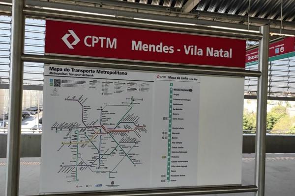 Estação Bruno Covas-Mendes-Vila Natal tem horário ampliado de operação