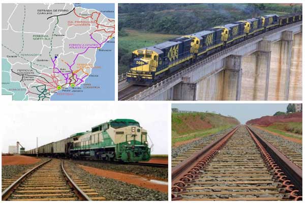 Brasil 2015: as ferrovias e o território nacional