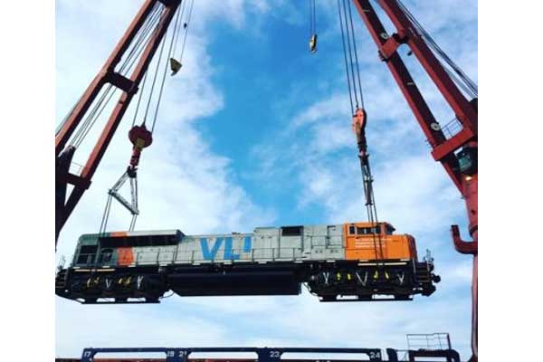 VLI reforça frota de locomotivas na Ferrovia Norte Sul