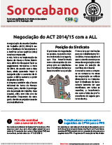 Jornal O Sorocabano, edição de agosto de 2014