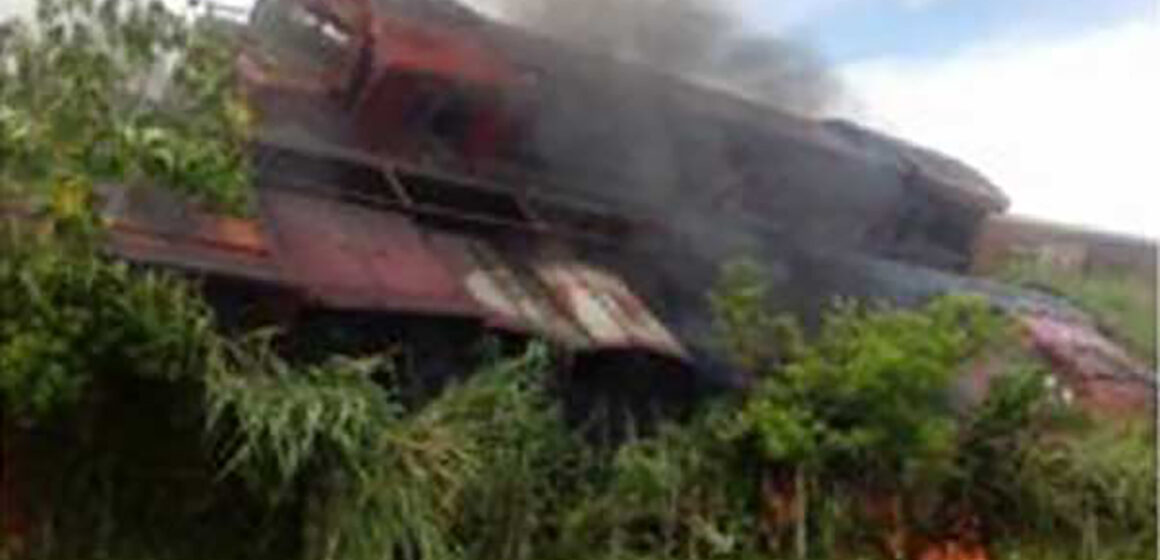 Maquinista e auxiliar sofrem acidente com locomotiva da ALL em Valparaíso-SP