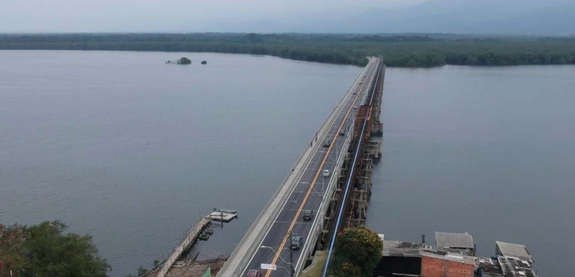 Devido às obras do VLT na Área Continental, Ponte dos Barreiros funciona via operação ‘Pare e Siga’ neste sábado (31)