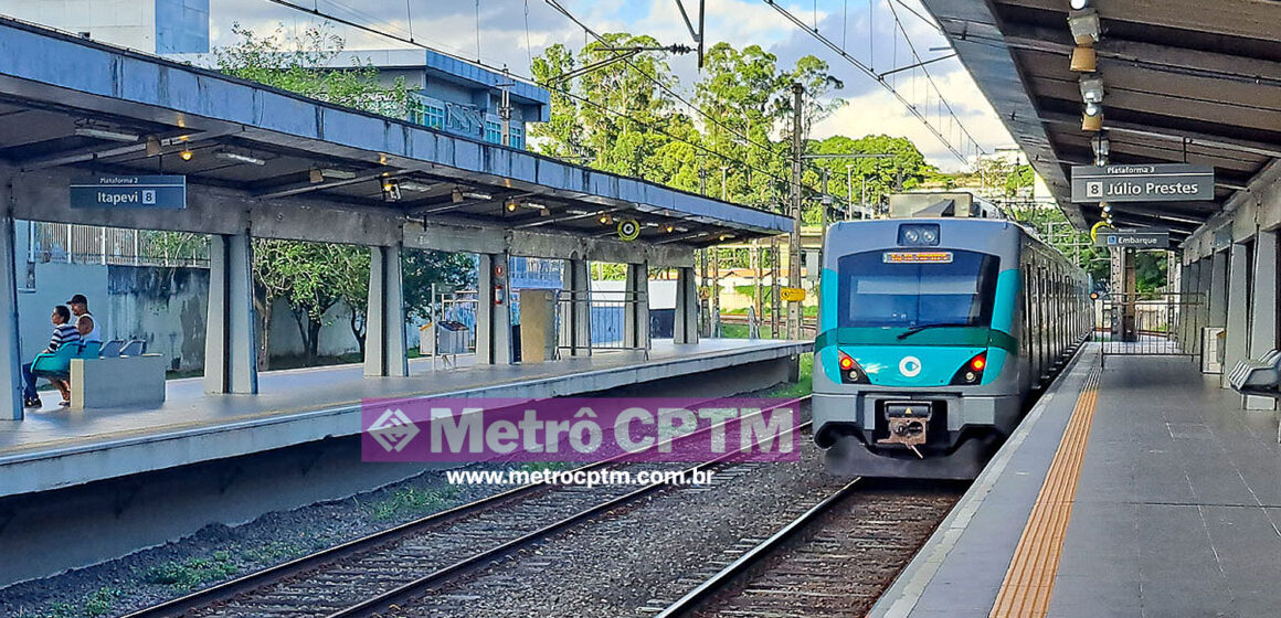 Linha 8-Diamante retoma operação em via única entre Antônio João e Santa Terezinha