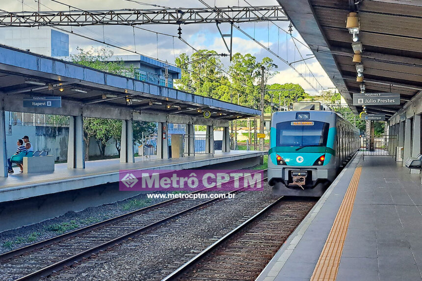 Linha 8-Diamante retoma operação em via única entre Antônio João e Santa Terezinha