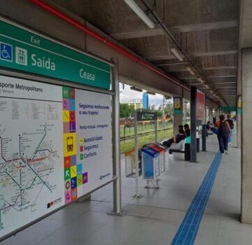 Três estações da Linha 9-Esmeralda ganham nova estrutura