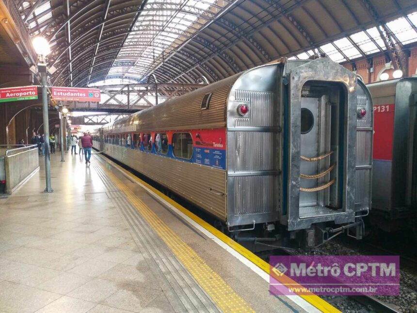 Ingressos para viagens no Expresso Turístico em abril serão vendidos pela CPTM em breve