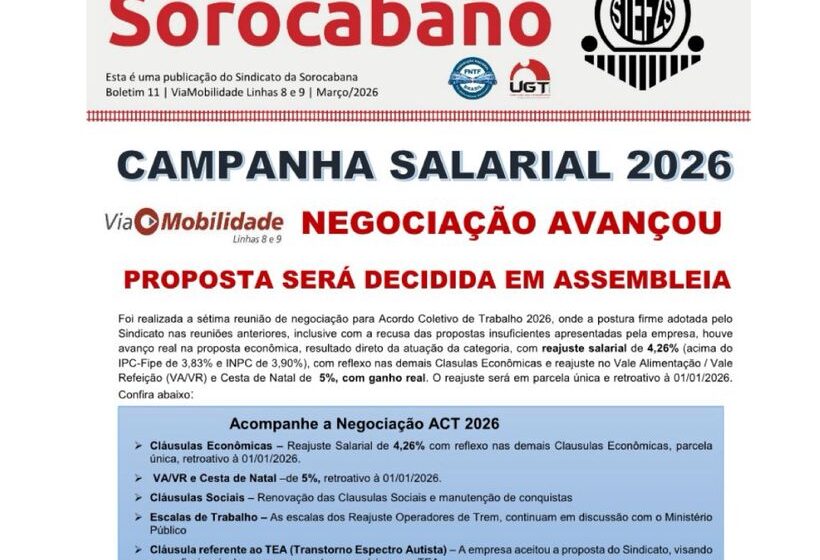 Campanha Salaria – Via Mobilidade