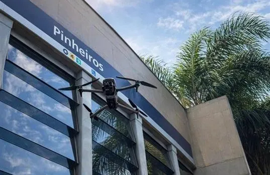 Linhas 8-Diamante e 9-Esmeralda ampliam segurança operacional com uso de drones em rondas e inspeções ferroviárias