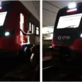 Descarrilamento na CPTM paralisa Expresso Aeroporto; passageiros andam pelos trilhos