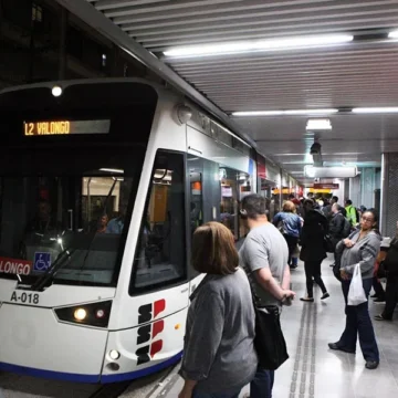 Segundo trecho do VLT já opera em horário integral no Centro de Santos