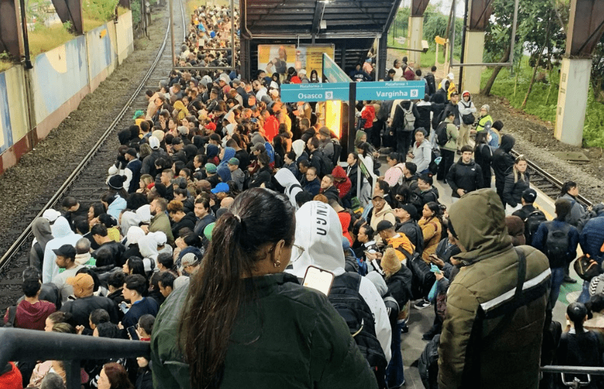 Nova pane em linha privatizada da CPTM causa caos nesta manhã em São Paulo