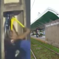 Ação criminosa afeta estação do VLT em Santos